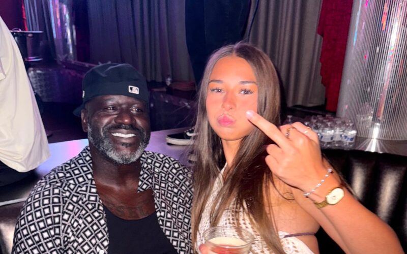 OnlyFans star Sophie Rain celebrated her 21st birthday in Las Vegas with NBA legend Shaquille O’Neal, as the pair partied and went viral after photos of the night emerged.