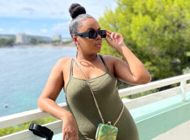 Model Caprice-Kwai Ambersley overcame bullying and chronic pain from osteoarthritis to walk London Fashion Week and model for ASOS, Dr Martens and Kurt Geiger.