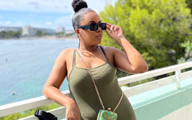 Model Caprice-Kwai Ambersley overcame bullying and chronic pain from osteoarthritis to walk London Fashion Week and model for ASOS, Dr Martens and Kurt Geiger.