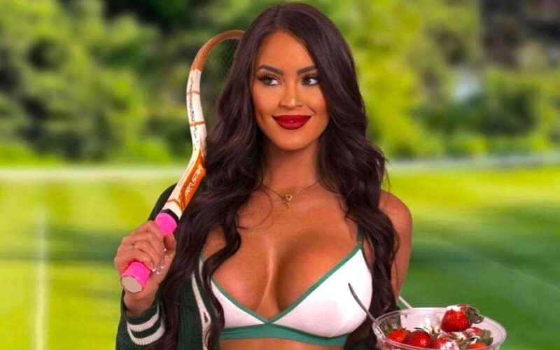 Rachel Stuhlmann poses with strawberries and cream - NudeNewz