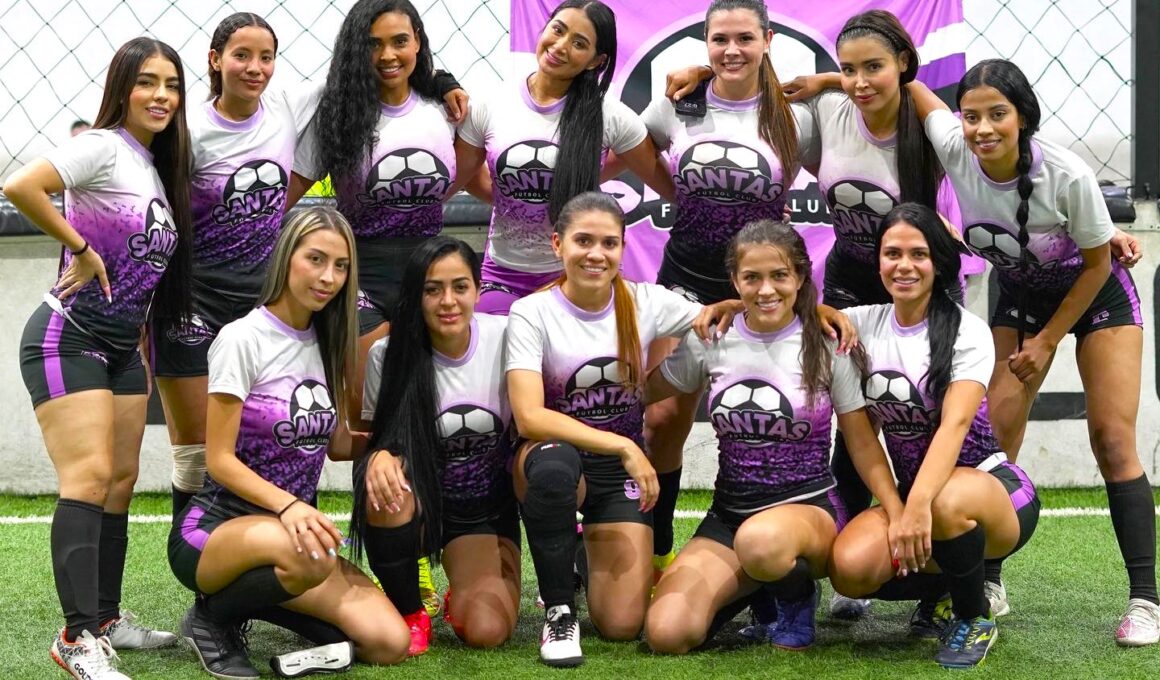 Colombian influencers have formed Santas FC, dubbed the world’s most beautiful football team, gaining millions of followers for mixing glamour, sport and viral showmanship.