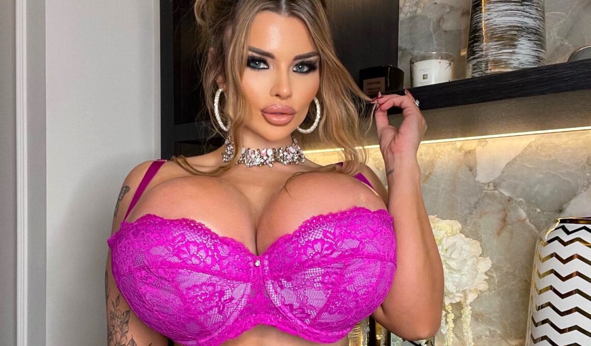 Model Paige British says her £40,000 breast implants make finding bikinis impossible, but fans love her bold look as she embraces confidence despite criticism and judgment.