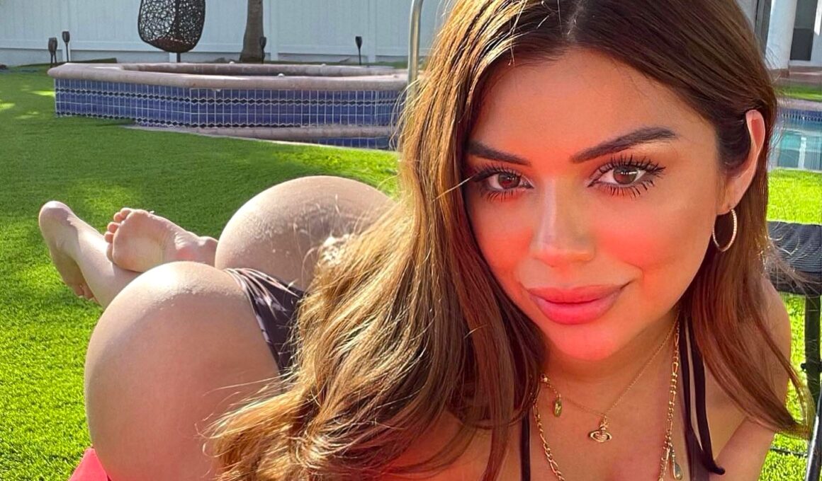 Katiana Kay posing for a photo - NudeNewz