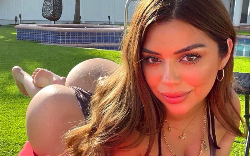 Katiana Kay posing for a photo - NudeNewz