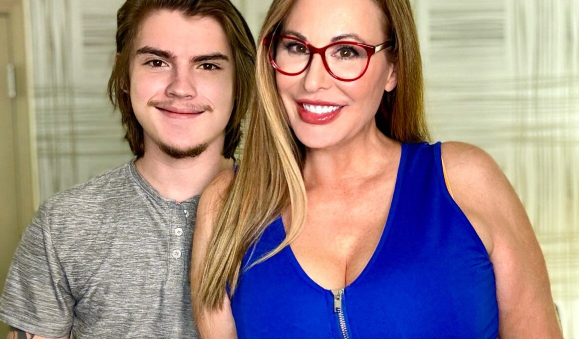 Model Elaina St James, 56, says she only dates men in their 20s because older men can’t keep up, praising her 23-year-old lover for his energy, passion and love for her body.