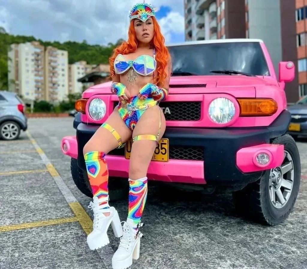 influencer Yina Calderon posing for a photo - NudeNewz