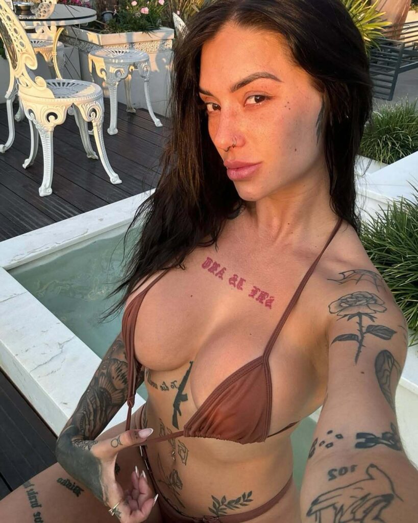 onlyfans model Krystal Galtry posing for a photo - NudeNewz