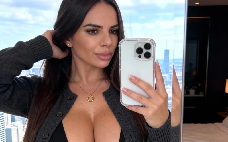 OnlyFans model Raissa Bellini posing for a photo - NudeNewz