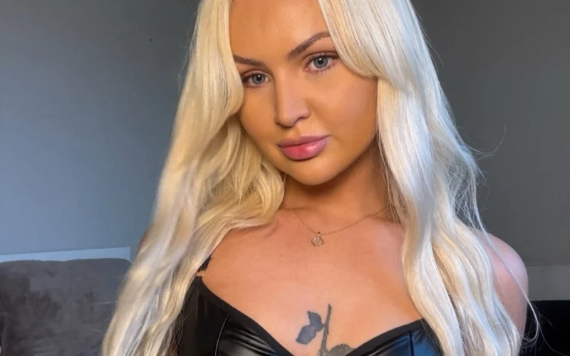 OnlyFans model Katy Shutt posing for a photo - NudeNewz