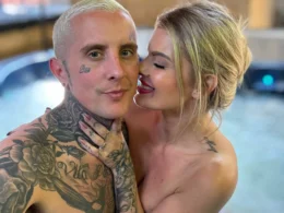 Robyn Quinn with her partner, Tatman - NudeNewz