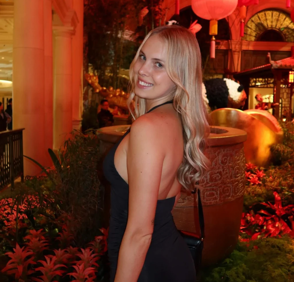 OnlyFans model Sarah Lloyd posing for a photo - NudeNewz