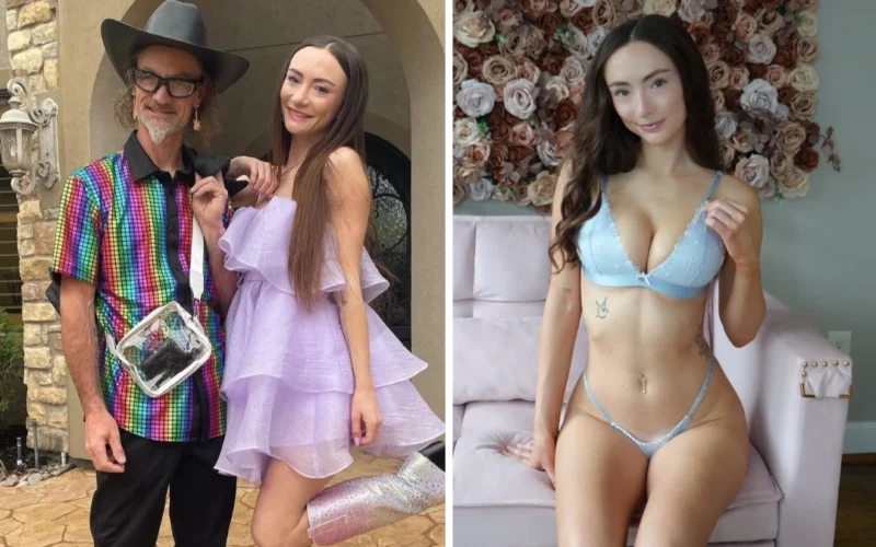 Cayla with her dad, Mike - NudeNewz