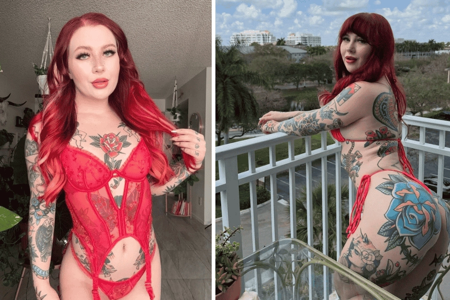 OnlyFans model Loveless Loveless posing for a photo - NudeNewz