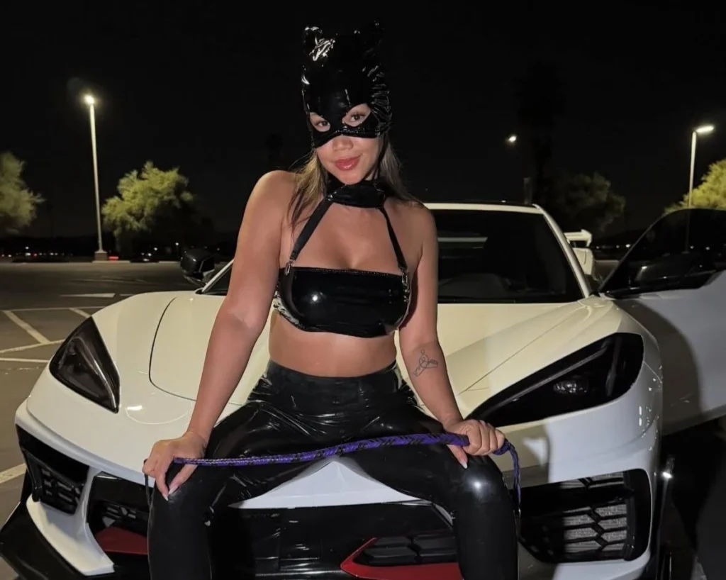 Model April posing for a photo - NudeNewz