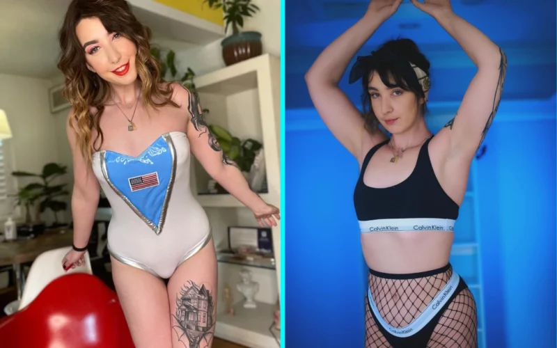 OnlyFans model Sarah Button posing for a photo - NudeNewz