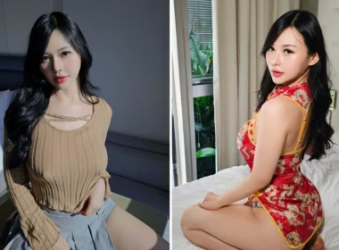OnlyFans model Krystal Wang posing for a photo - NudeNewz