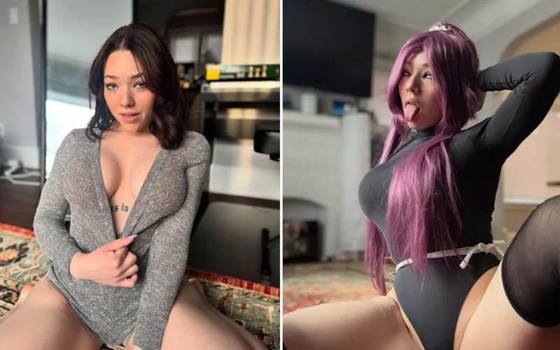 OnlyFans model Emmie Pottinger posing for a photo - NudeNewz