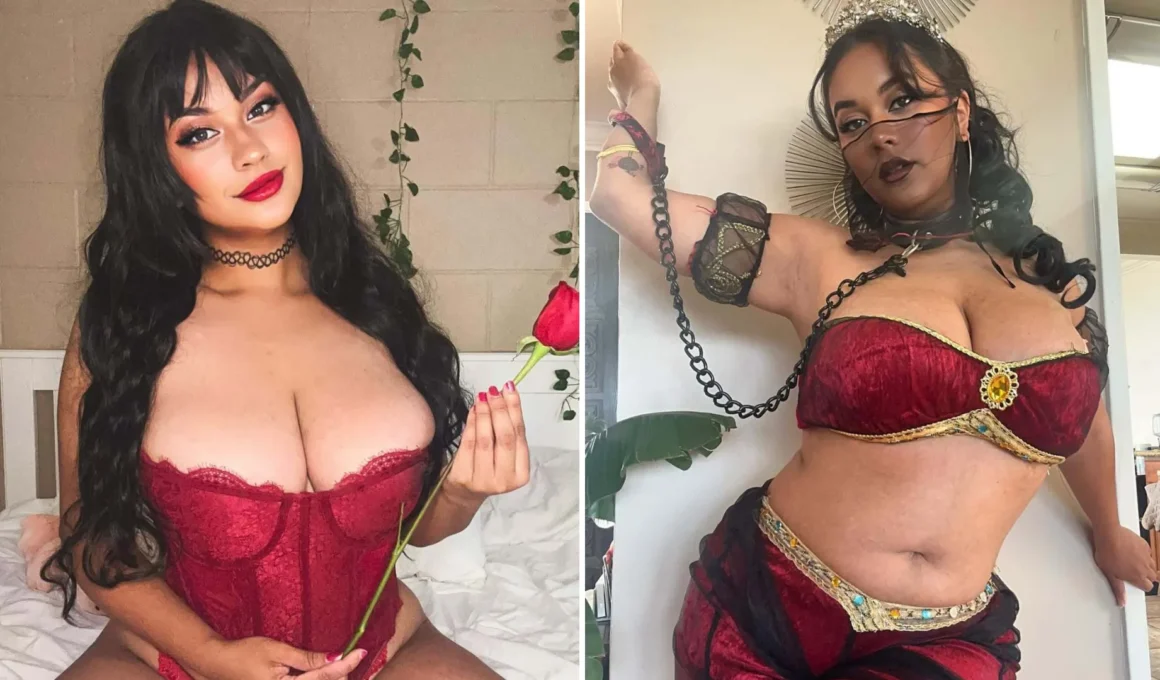 OnlyFans model JennieAfterDark posing for a photo - NudeNewz