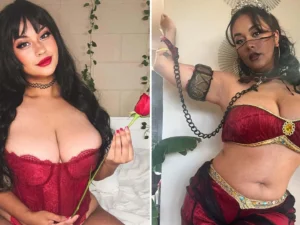 OnlyFans model JennieAfterDark posing for a photo - NudeNewz