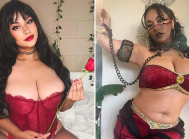 OnlyFans model JennieAfterDark posing for a photo - NudeNewz