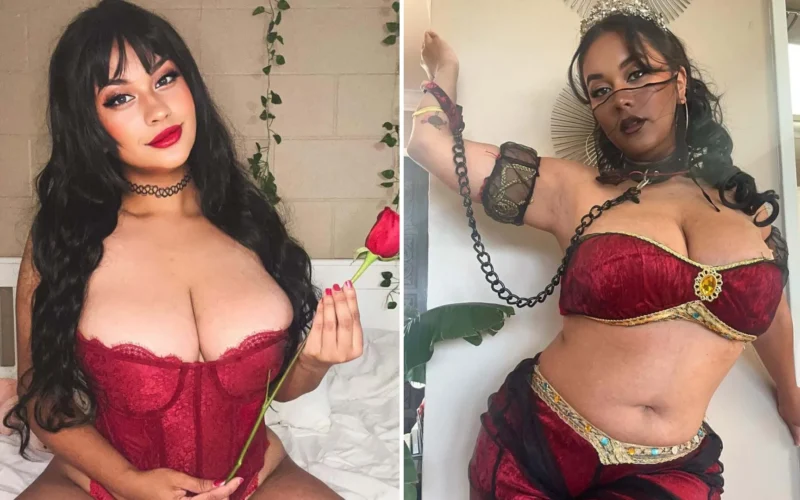 OnlyFans model JennieAfterDark posing for a photo - NudeNewz