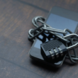 Smartphone secured with a padlock and chain, representing digital privacy and protection from deepfakes