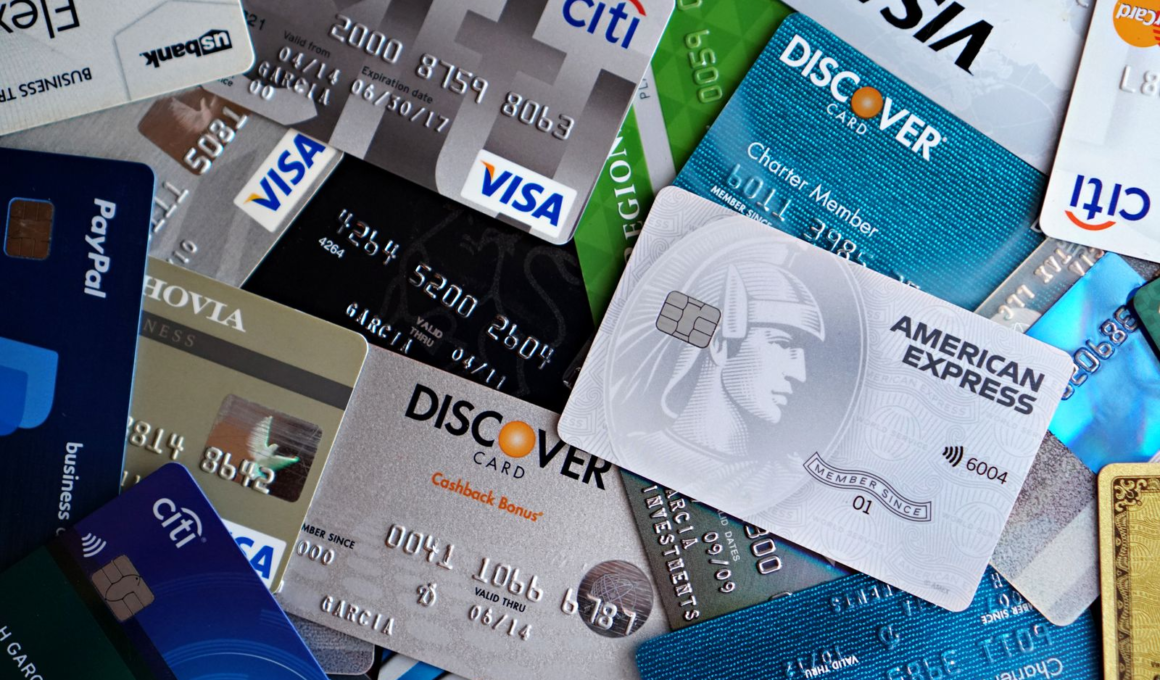 Stack of credit cards fanned out, representing Mastercard's 2026 adult-content processing fee changes